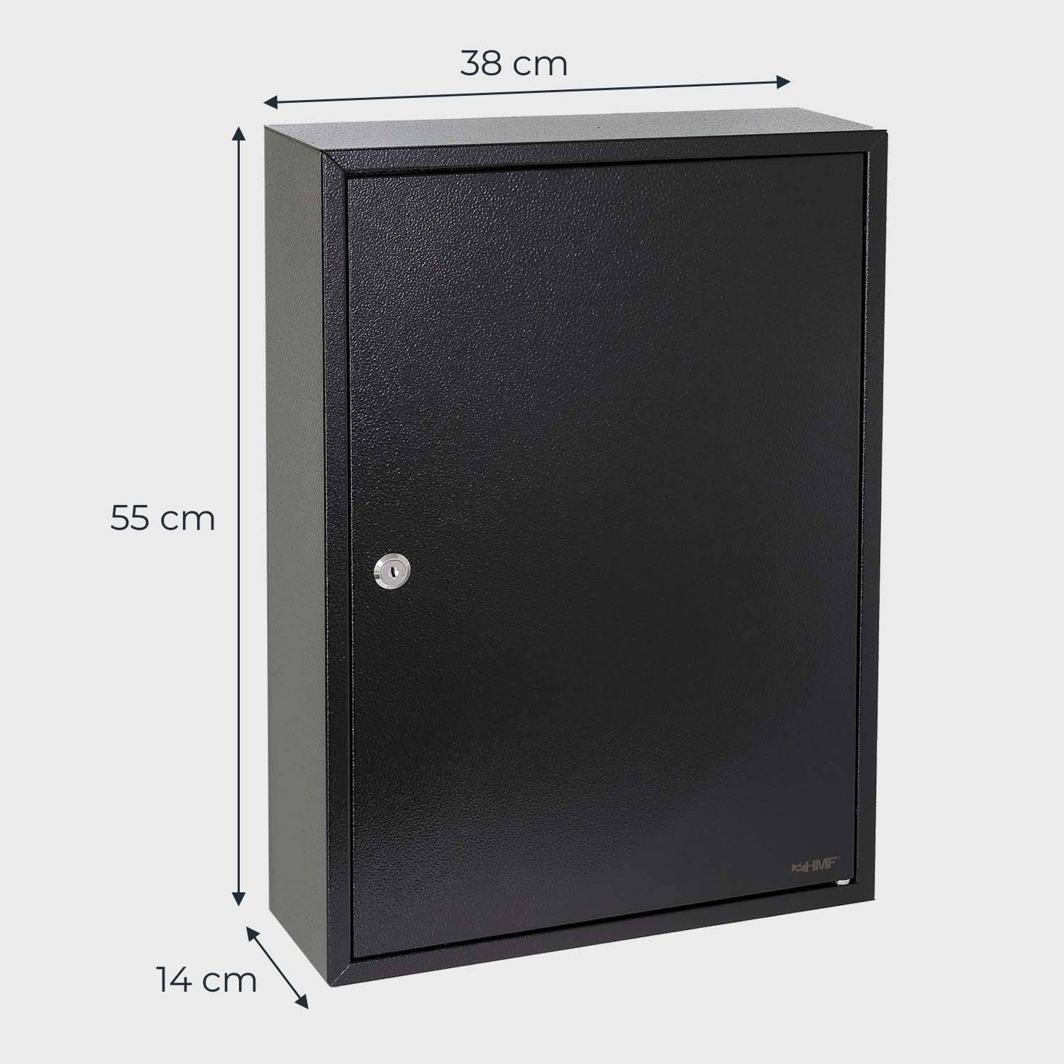 HMF Schlüsselkasten mit 200 Haken in Schwarz-4