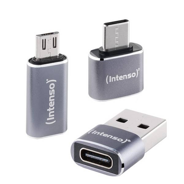 Intenso 7600913 USB MIX 480 Adapter 3 - Adapter - Digital/Daten