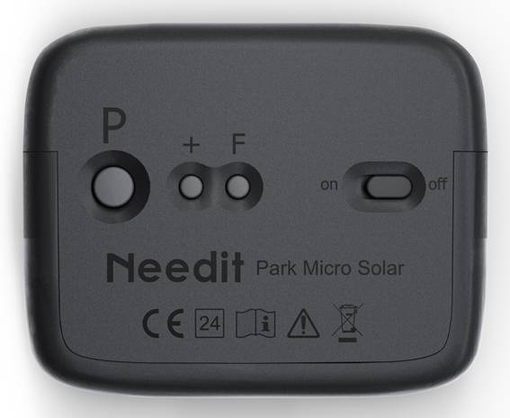Needit Park Micro Solar, Elektronisch, Schwarz, Blau, Acrylnitril-Butadien-Styrol (ABS),-2