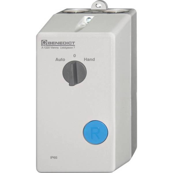 Benedict Direktstarter mit Wahlschalter, 4kW, 400V, ohne Motorschutzrelais, 1 Stk.
