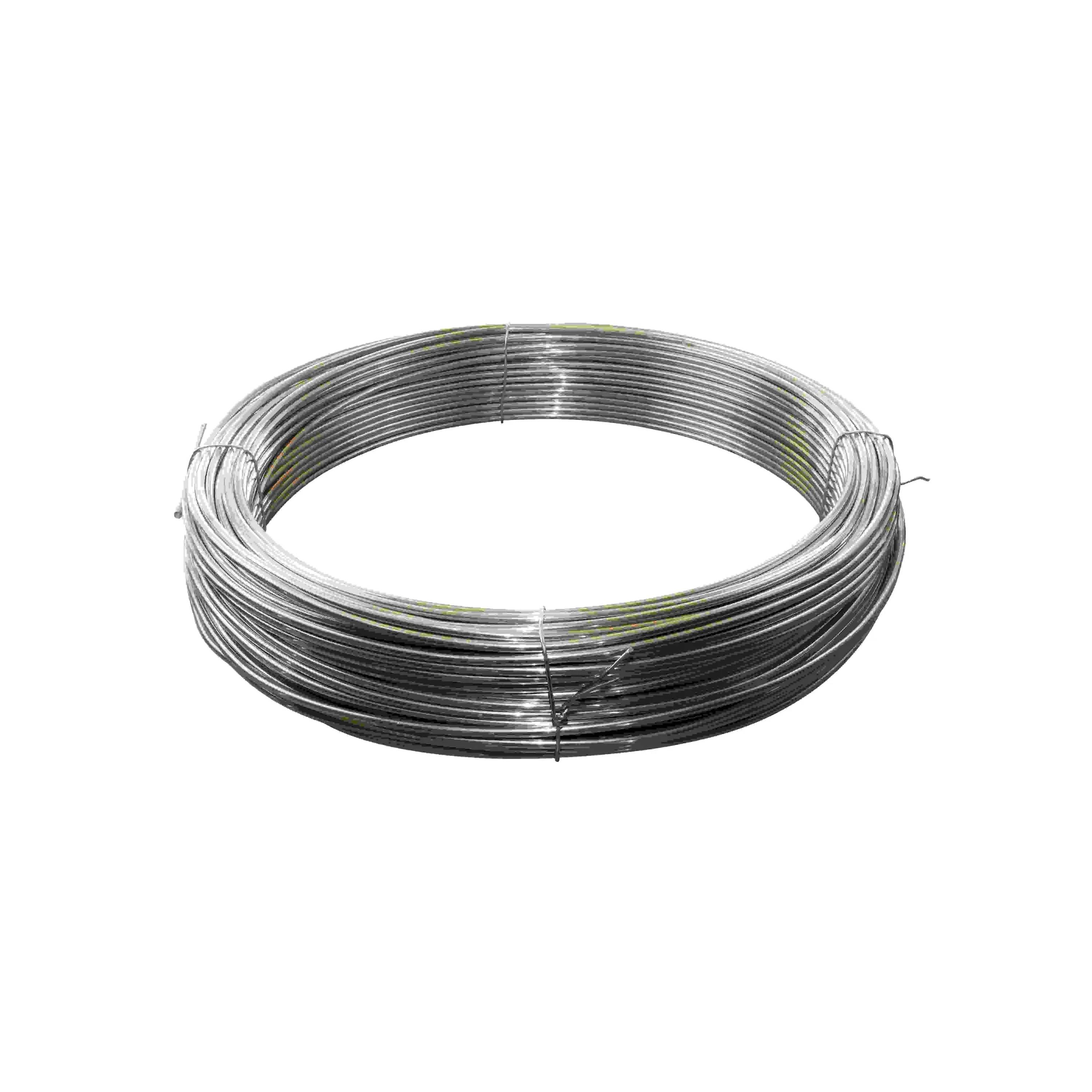 Obermoser Runddraht, Ø10mm, Alu, weich, Ringe, Bund mit 20kg, 1 Stk.-0