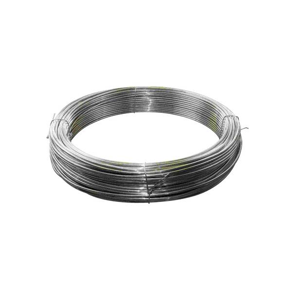 Obermoser Runddraht, Ø10mm, Alu, weich, Ringe, Bund mit 20kg, 1 Stk.