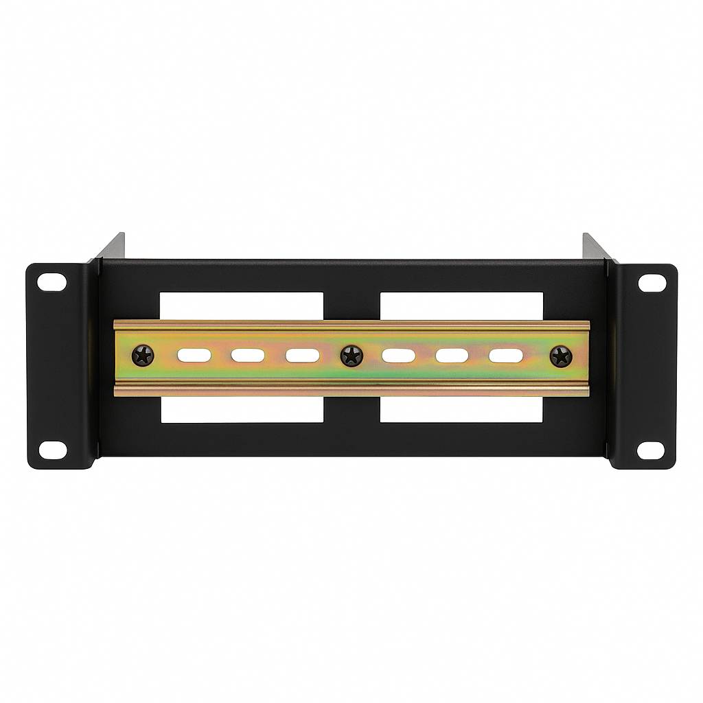 DIN Hutschiene für 10" Schränke - in der Tiefe verstellbar-0