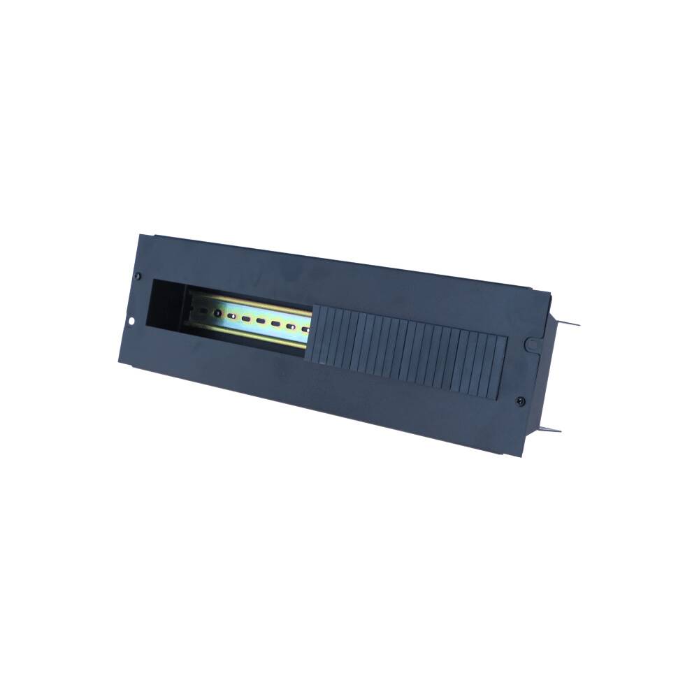 Abdeckplatten für 3HE DIN-Schienen-Schaltkasten, 4er-Satz-1