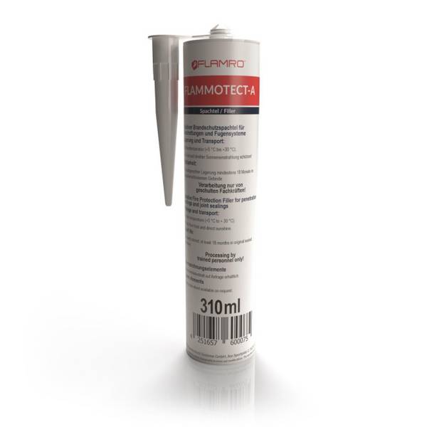Flamro 01155115 FLAMMOTECT-A 310ml Ablative Brandschutz Spachtel Kartusche Install.Baumaterial