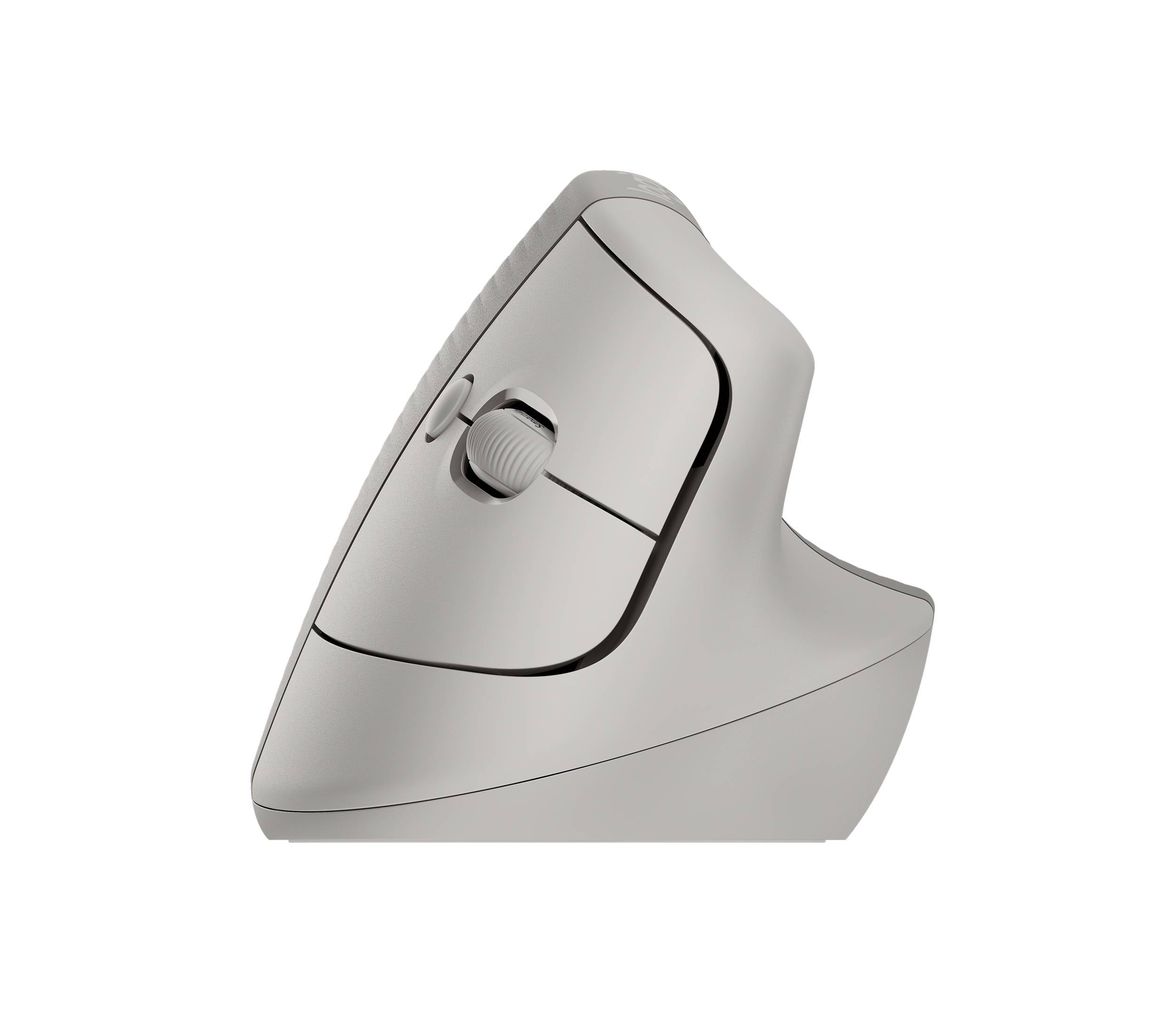 Logitech Ergo Series Lift Vertikale Maus ergonomisch optisch 6 Tasten kabellos Bluetooth 2,4 GHz Logi Bolt-0