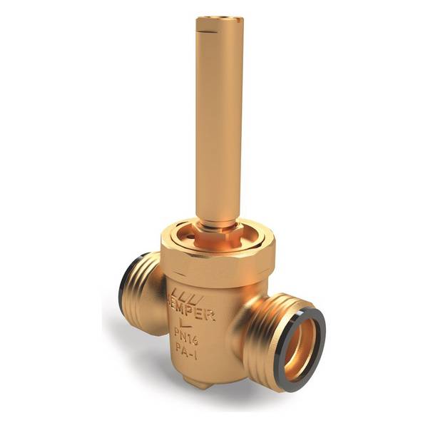 Kemper VAV Vollstrom-Absperrventil für FK-5 Sicherheitstrennstation Figur 369 00, DN 20, 3691502000