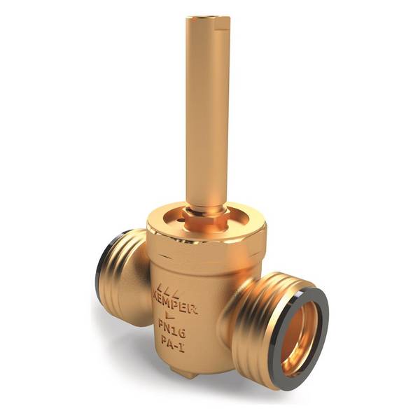 Kemper VAV Vollstrom-Absperrventil für FK-5 Sicherheitstrennstation Figur 369 00, DN 25, 3691502500