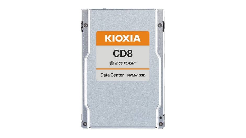KIOXIA CD8-R 2.5"" NVMe™ SSD - 7,68 TB KCD8XRUG7T68-1