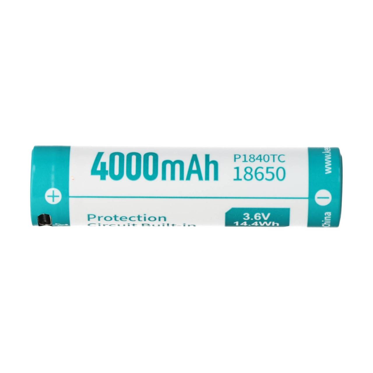 18650 Li-Ion Akku P1840TC 4000mAh, 3,6 / 3,7 V, 70,2x18,8mm, PCB geschützt, USB-C Ladefunktion-3