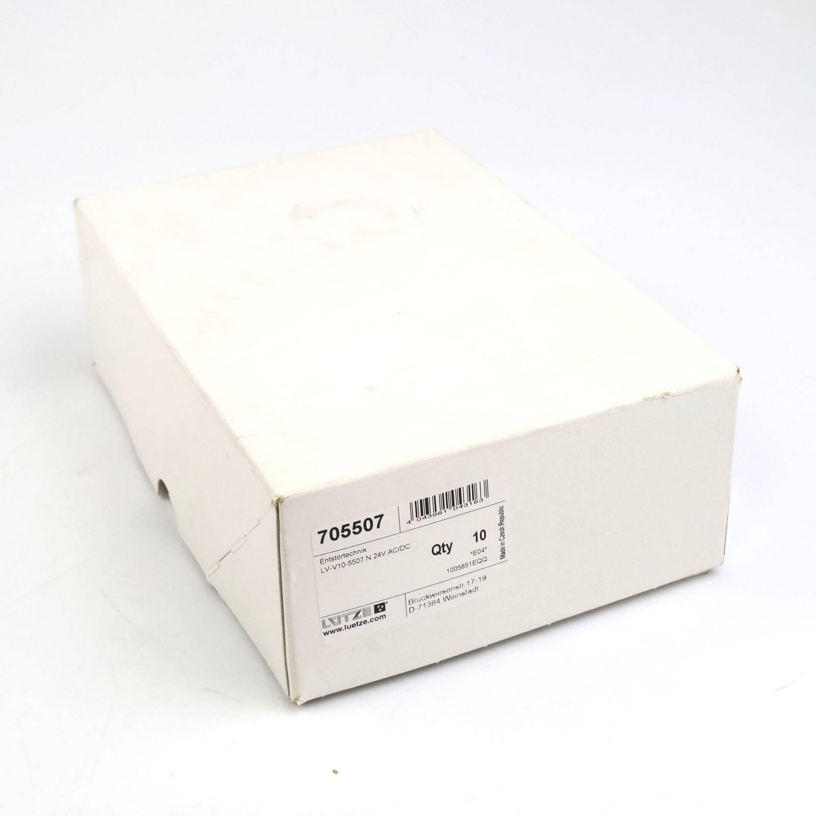 Lütze Stecker LV-V10-5507 N 705507 (10Stk.) OVP-0