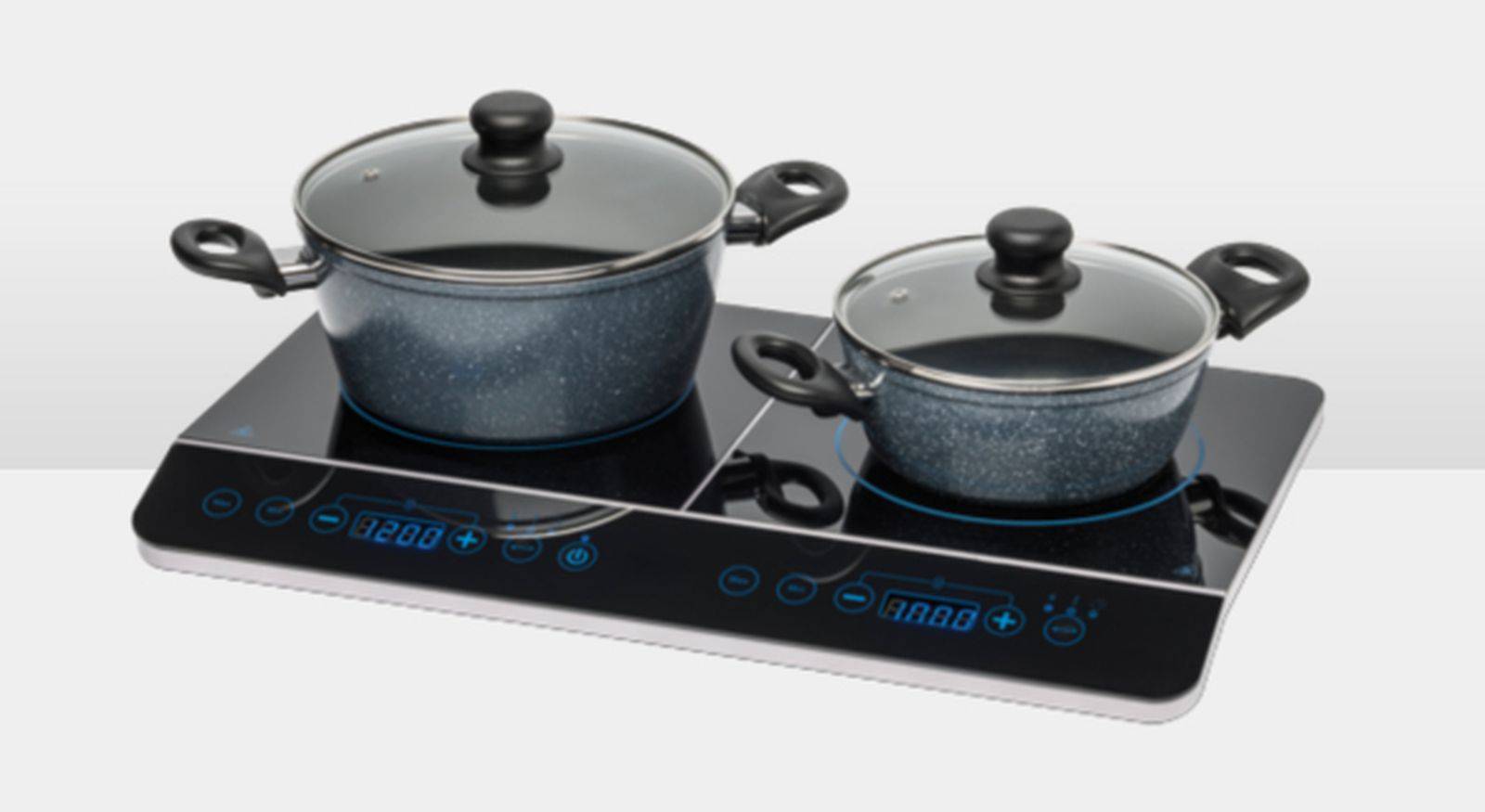 MEDION - MD15324 LIFE Doppel-Induktionskochplatte -• Kochfeld• 3500 W Leistung• 2 Kochzonen (Induktion)-3