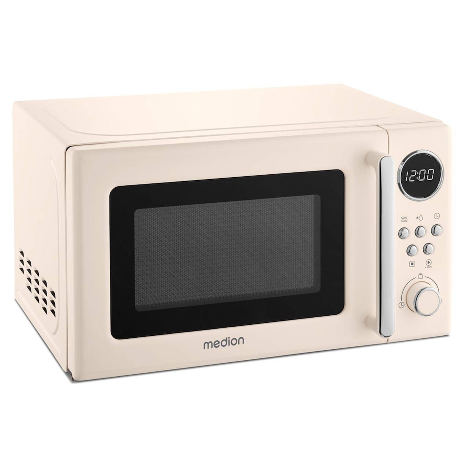 Medion MD15000 Retro Mikrowelle Solo beige-1