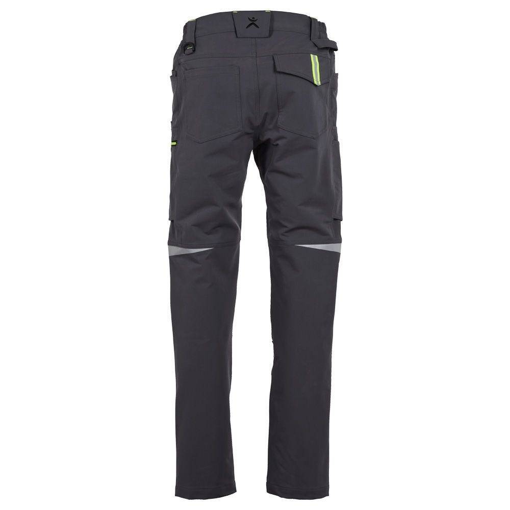 PLANAM rECOline Bundhose, 6711, schiefer/schwarz, Größe 102-3