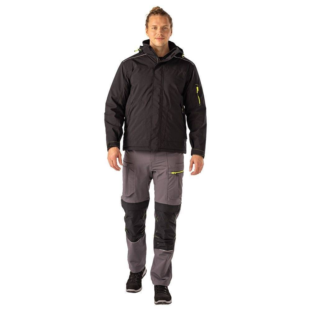 PLANAM rECOline Winterjacke, 6760, schwarz, Größe M-4