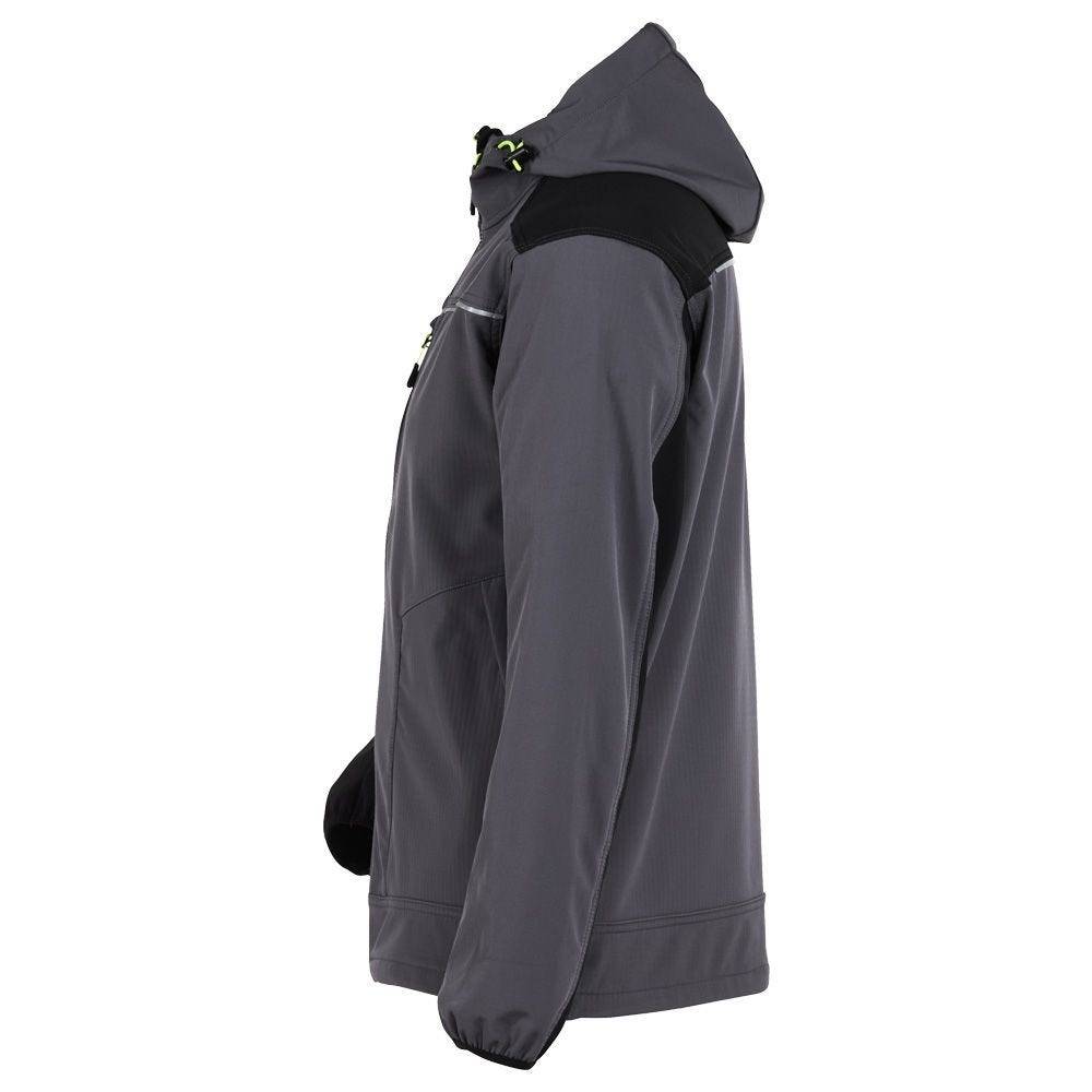PLANAM rECOline Softshelljacke, 6751, schiefer/schwarz, Größe 6XL-1