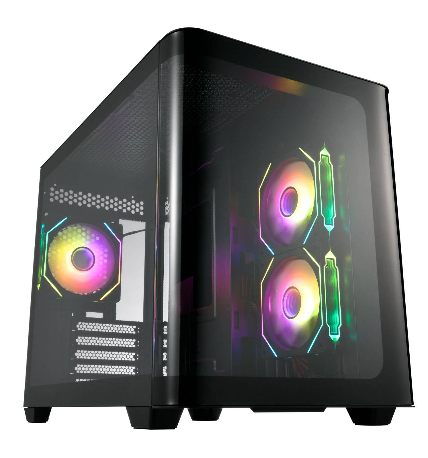 FSP - Geh Mini S380-BA Micro-ATX/Mini-ITX o.N. Black retail - ATX-1