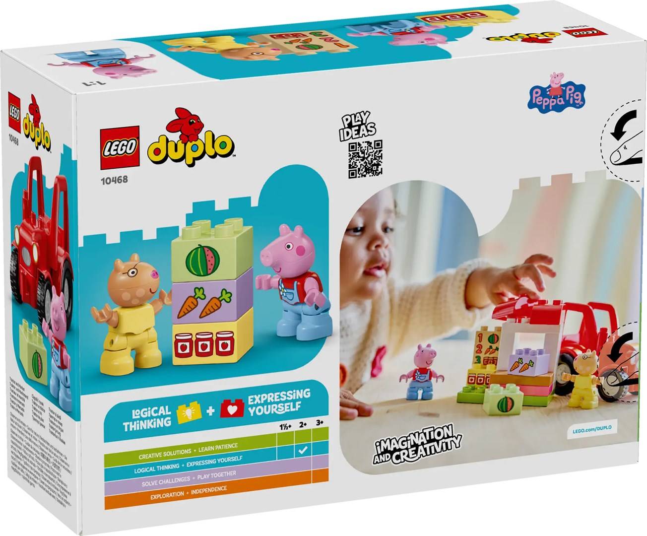 LEGO - Duplo 10468 Traktor und Marktstand-1