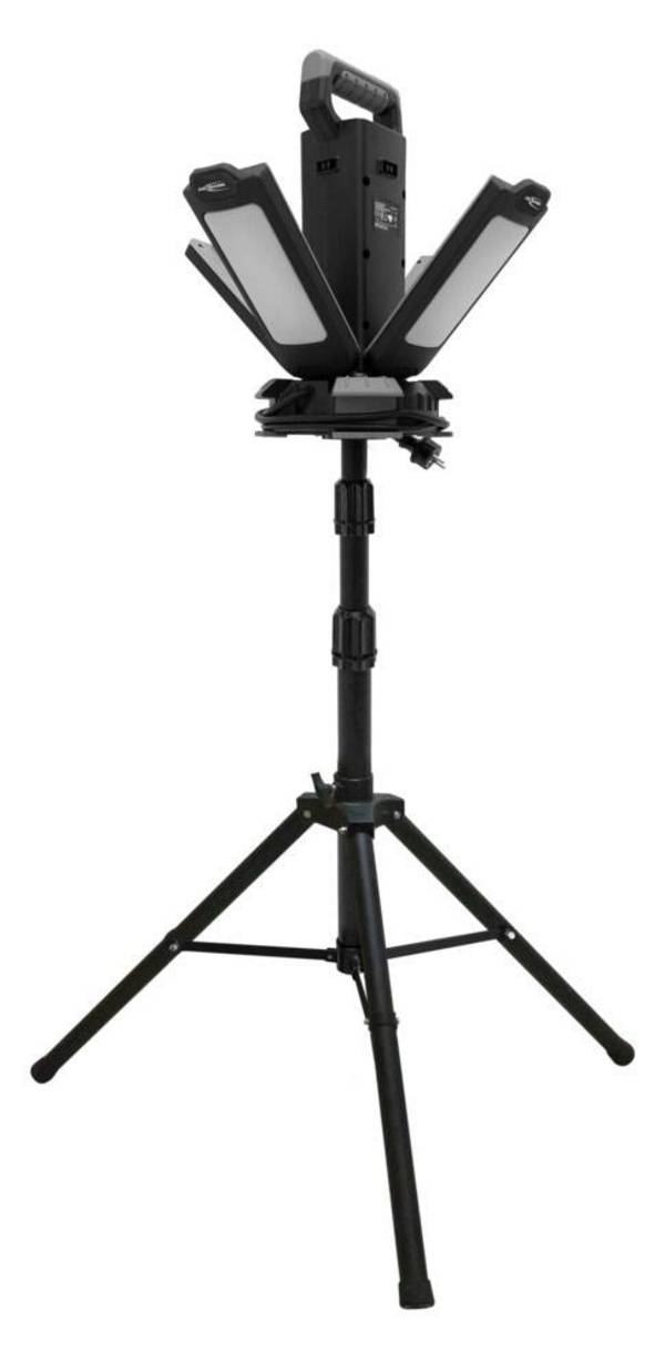 LED-Arbeitsleuchte WL14000AC 14000 lm 120 W mit Stativ netzbetrieben. Ansmann AG 78241249