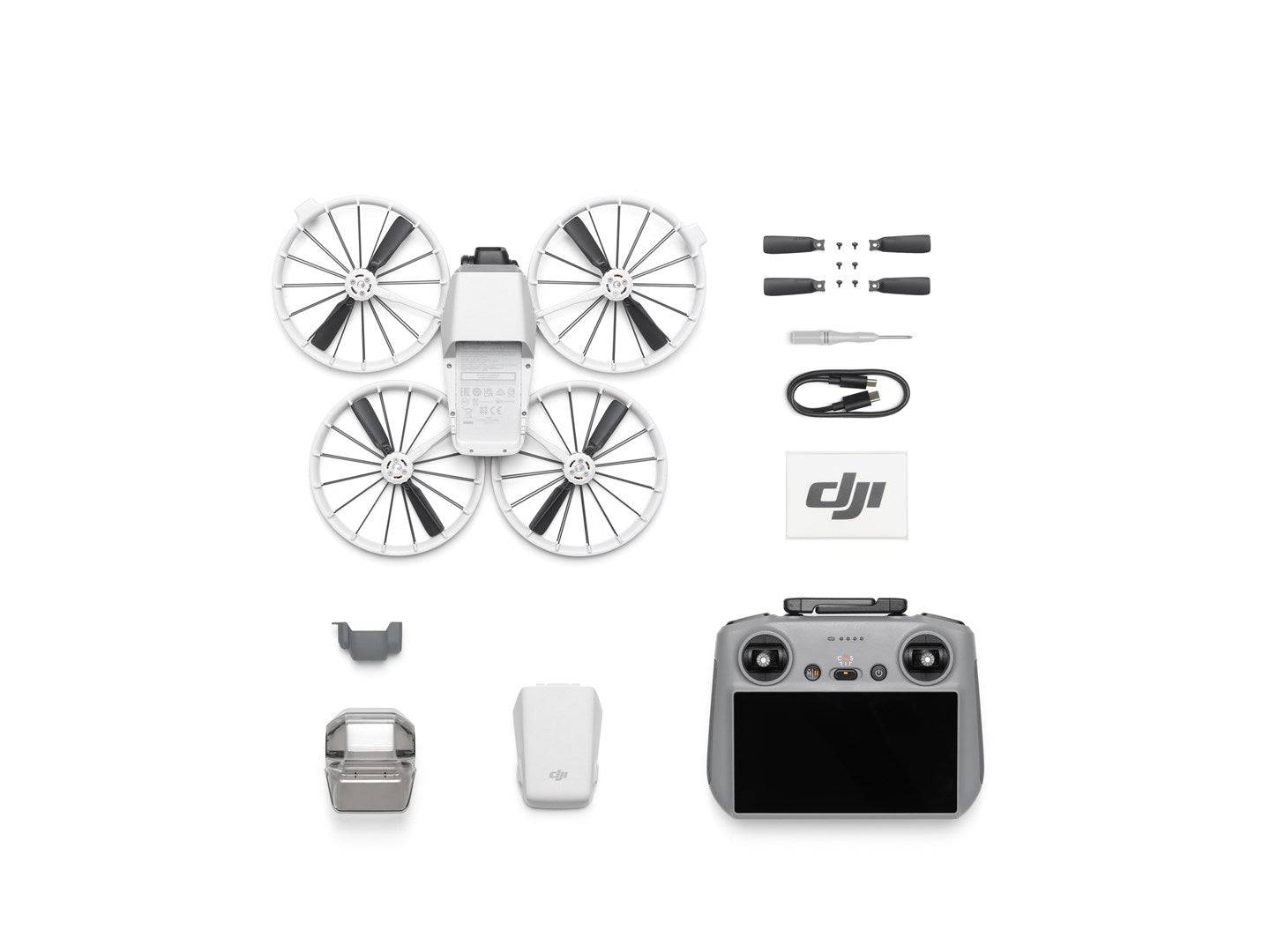 DJI Flip - 4 Rotoren - 48 MP - 3840 x 2160 Pixel - 16 m/s-1