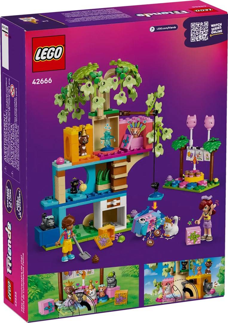 LEGO - Friends Katzengeburtstagsparty & Baumhaus-1