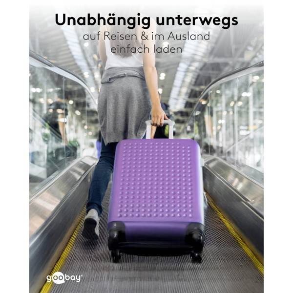 Goobay Nano USB Netzteil 30W Power Delivery GaN Charger, kompaktes universal Ladegerät, USB-C® , Weiß-5