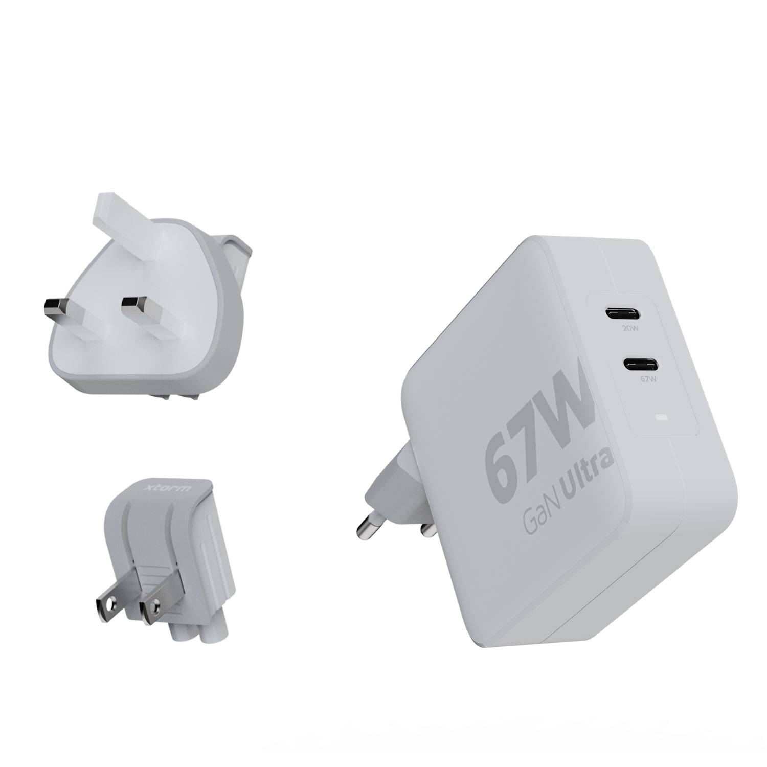 Xtorm 67W Gan Ultra Travel Charger+ USB-C PD-1