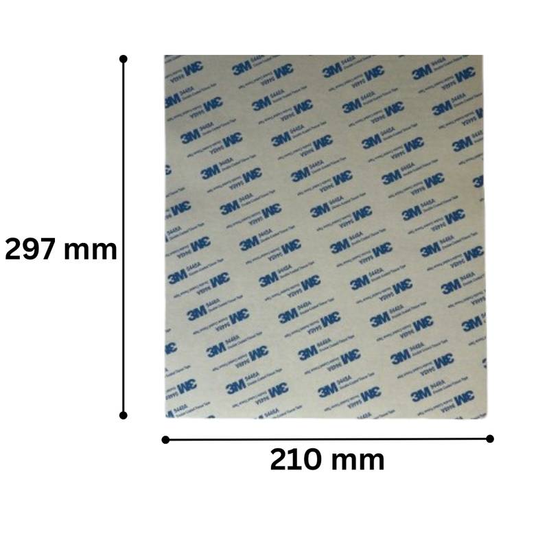 1 Stück Magnetfolie A4 0,9 mm Selbstklebend 3M – Flexible Gummi-Magnetplatte Zuschneidbar – Stark haftend-3