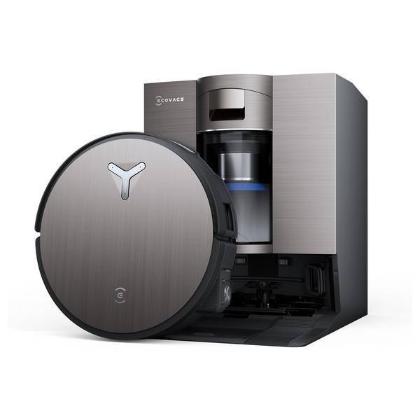 ECOVACS DEEBOT X11 OmniCyclone Schwarz Saug-Wisch-Roboter mit Reinigungsstation