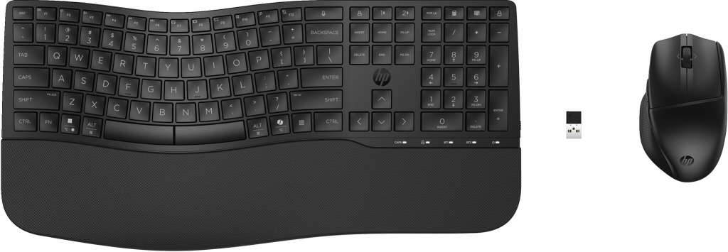 HP 685 - Tastatur-und-Maus-Set - Dual Mode, 3-Zonen-Layout, Multi-Device, 23 programmierbare Tasten - TL: US, QWERTY-1