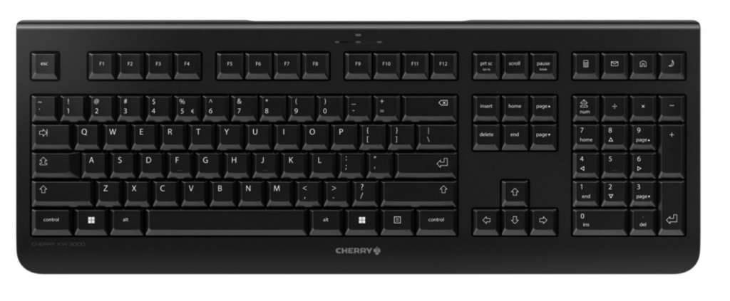 Cherry KW 3000 - Tastatur - kabellos - 2.4 GHz-0