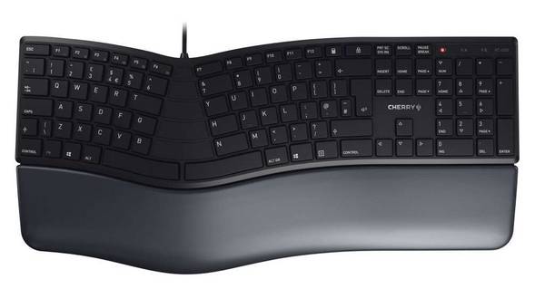 Cherry KC 4500 ERGO - Tastatur - USB - TL: UK, QWERTY
