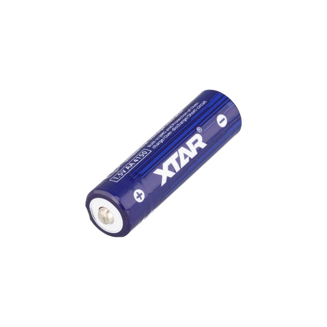 XTAR 1,5 V AA Li-Ion Akku – 4er-Set Mignon LR6 2500 mAh / 4150 mWh mit Kapazitätsindikator-4