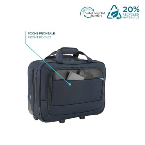 Mobilis Executive 4 Roller Bag 14-17i Main Fabric 100% Recycled-2