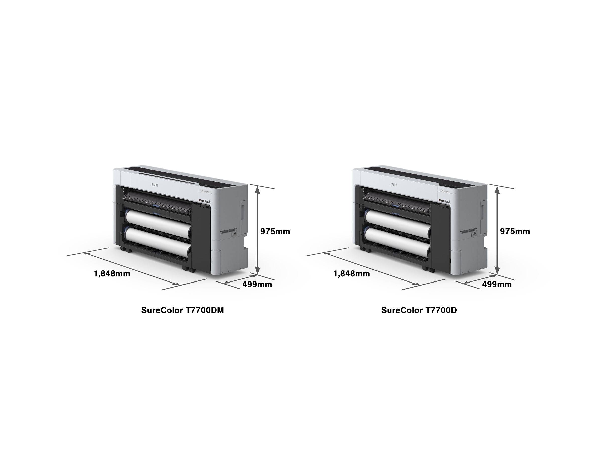 Epson SureColor T7700DM - 1118 mm (44") Multifunktionsdrucker - Farbe - Tintenstrahl - Rolle (111,8 cm)-3