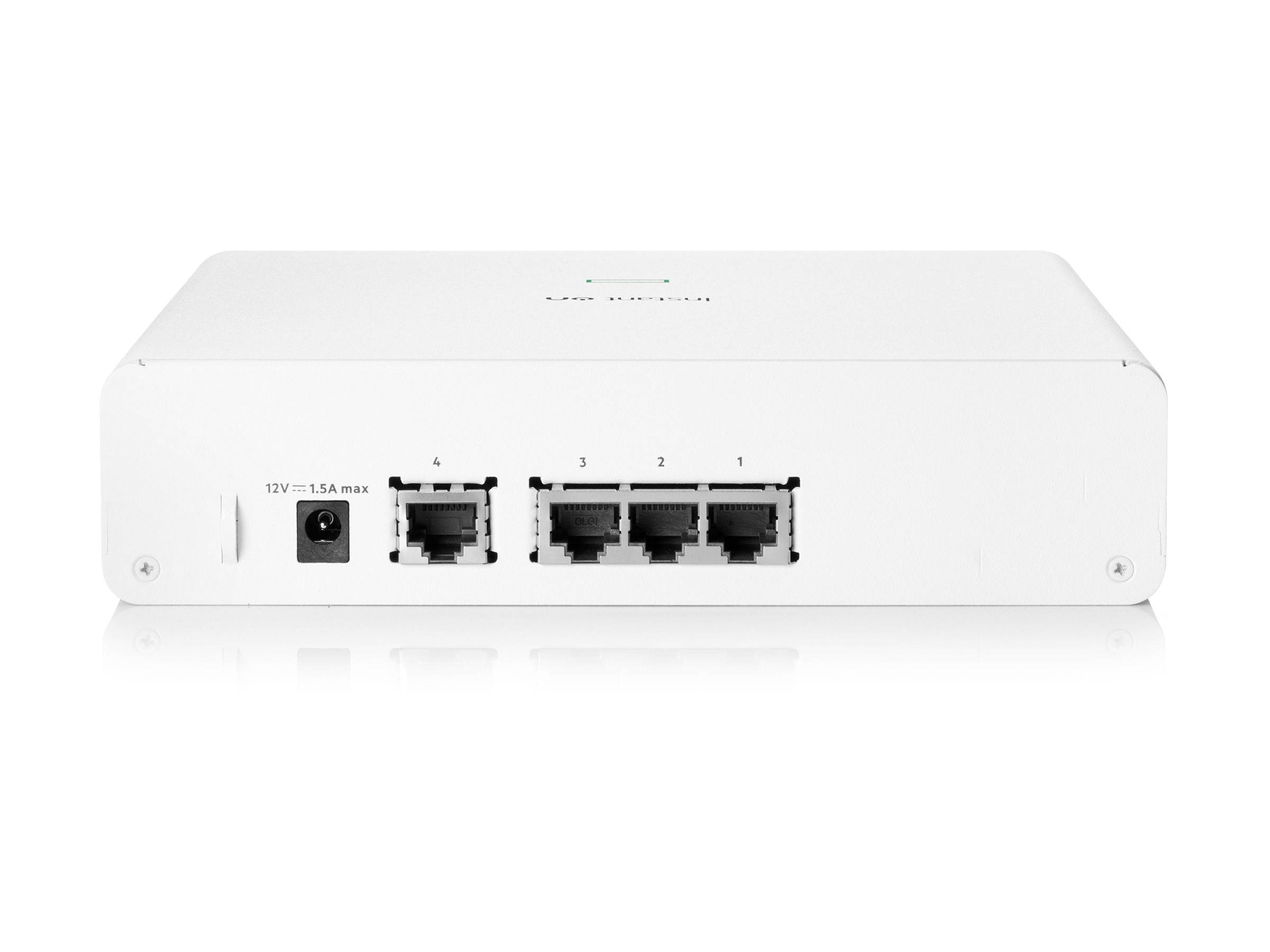 HPE Networking Instant On SG1004 Gateway sicher 4 Anschlüsse 1GbE-4