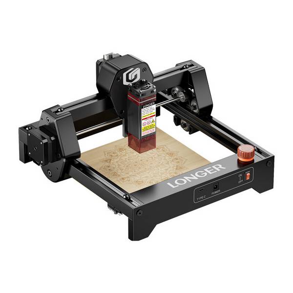 LONGER RAY5 mini 3,5W Lasergravierer, 130x140mm Arbeitsbereich, 12.000 mm/min