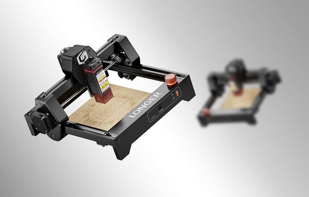 Preisbild für LONGER RAY5 mini 3,5W Lasergravierer, 130x140mm Arbeitsbereich, 12.000 mm/min