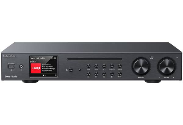 Kenwood KR-W8000SCD-B, 30 W, Stereo, 3,5 mm, RCA, Kabelgebunden, A2DP, AVRCP-1