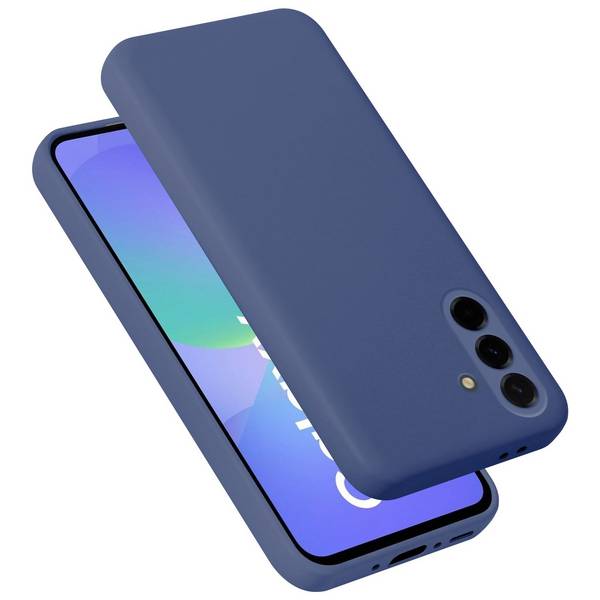 Cadorabo Schutzhülle für Samsung Galaxy A36 Hülle in Blau Handyhülle Case Cover TPU Etui