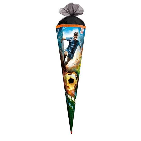 Schultüte Soccer - eckig 85 cm-1