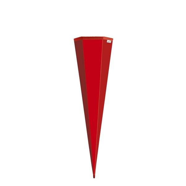 Schultüten-Rohling rot - eckig 85 cm-0