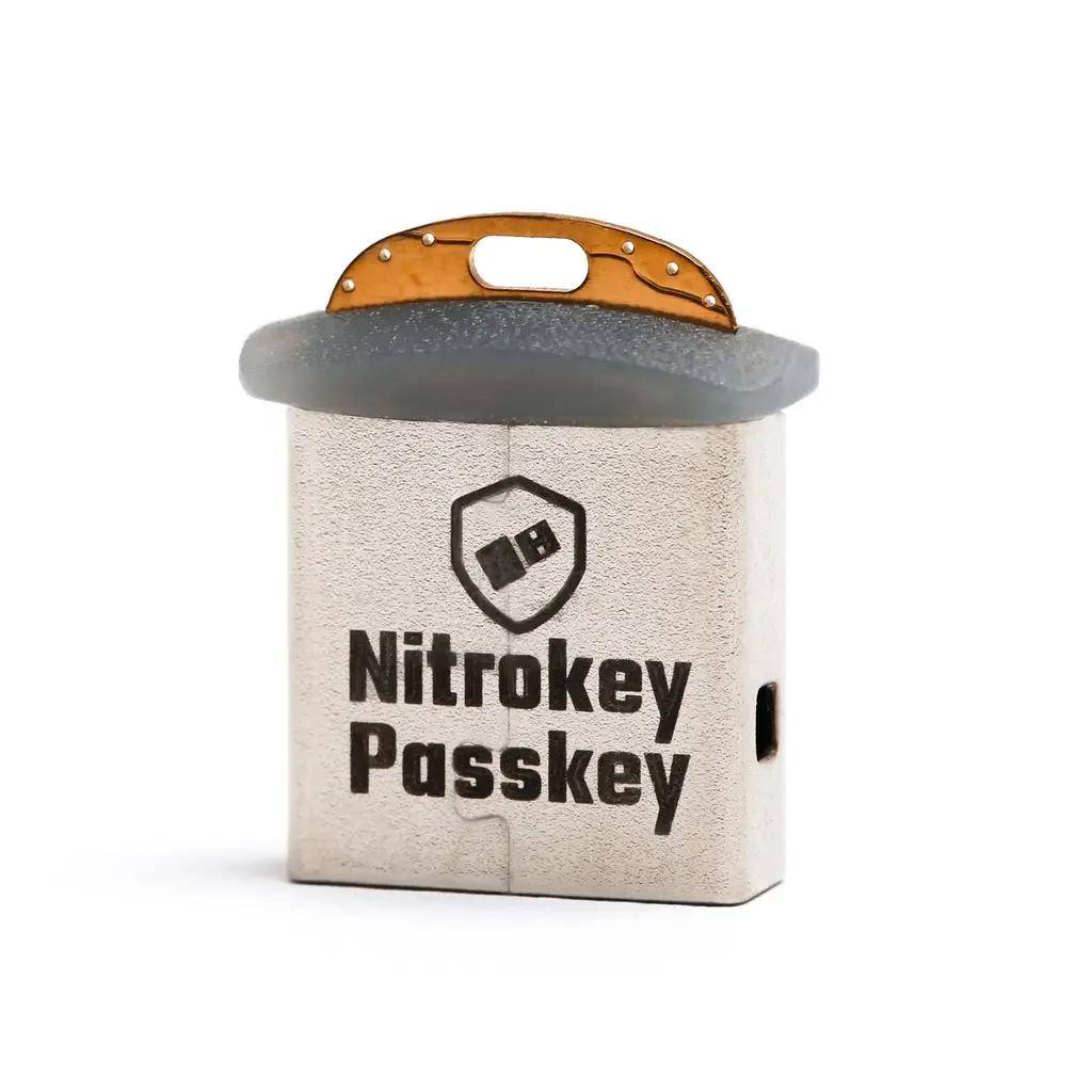Nitrokey Passkey Security Key, WebAuthn, FIDO2, U2F, SSH, Touchbutton, Open Source-4