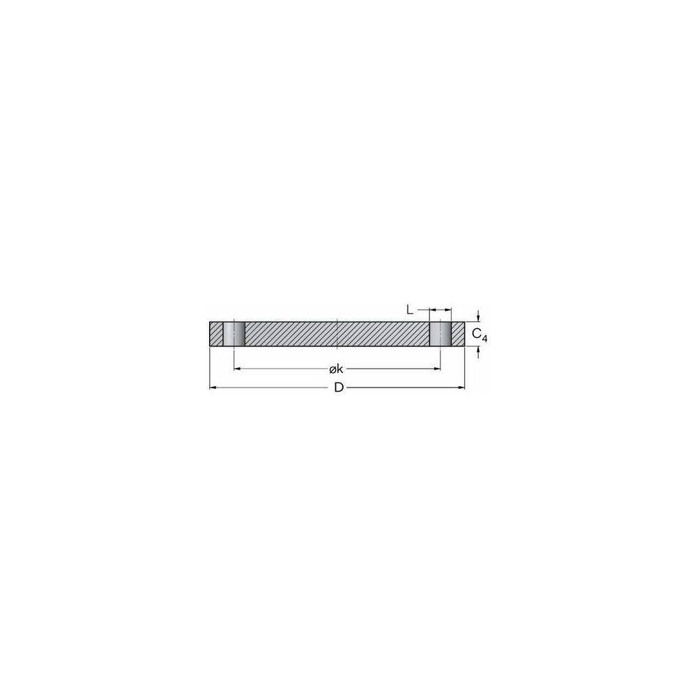Buderus Blindflansch EN 1092-1 Typ 05, DN 15, PN 6, Werkstoff-Nr. 1.0038-0