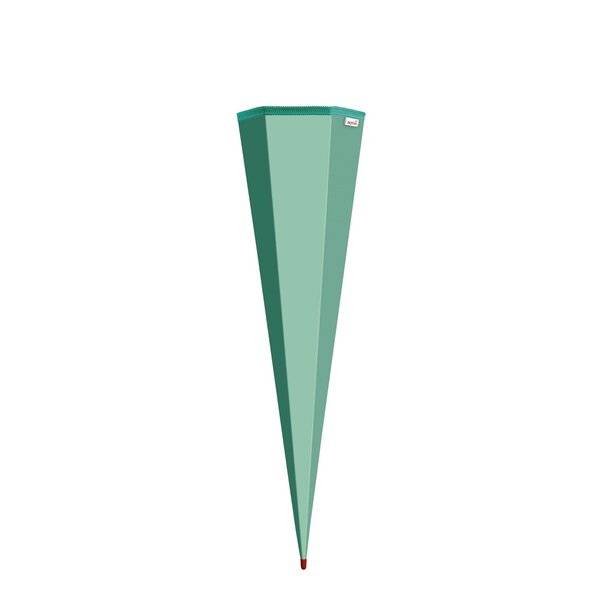 Schultüten-Rohling mint - eckig 85 cm