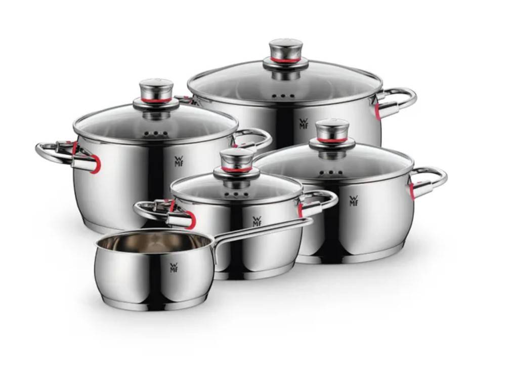 WMF Quality One 07.7455.6380, Kochset, Edelstahl, Edelstahl, Edelstahl, Edelstahl, Edelstahl