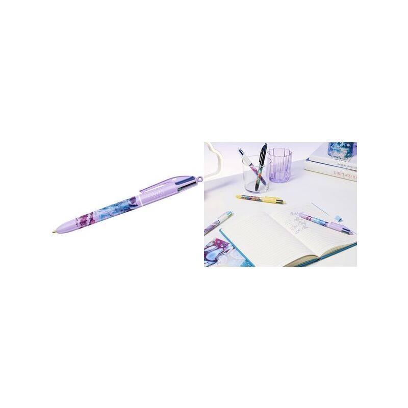 BIC Druckkugelschreiber 4 Colours Hydro-0