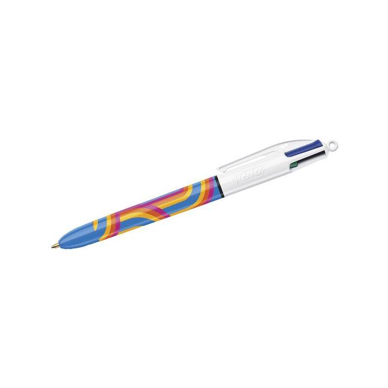 BIC Druckkugelschreiber 4 Colours Lines-0
