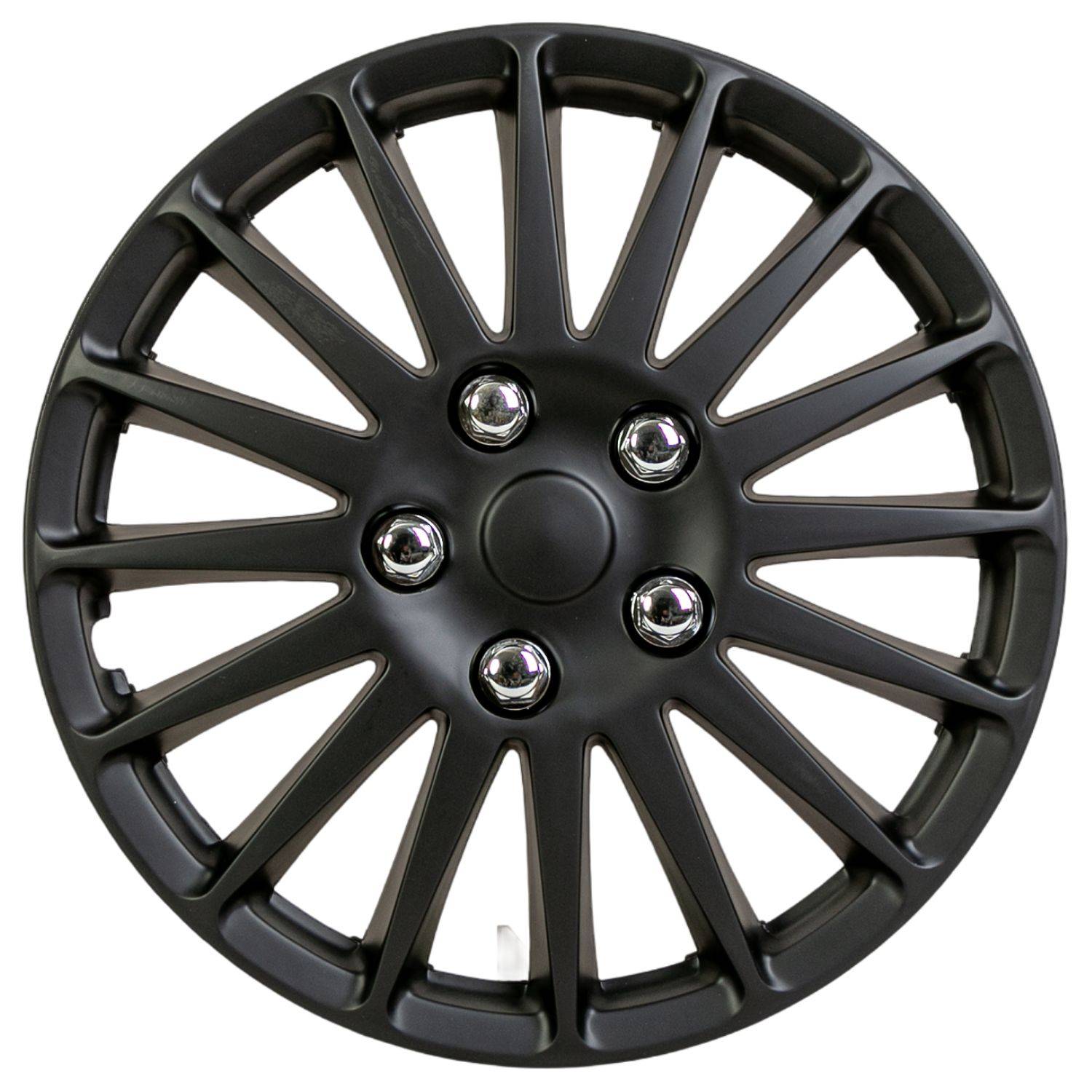 Radzierblenden-Set Suzuka 14 Zoll Schwarz-3