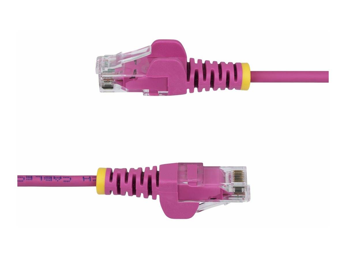 StarTech.com 1.5m Pink Slim CAT6 Ethernet Cable, Snagless, 28AWG, LSZH - Patch-Kabel - RJ-45 (M)-2